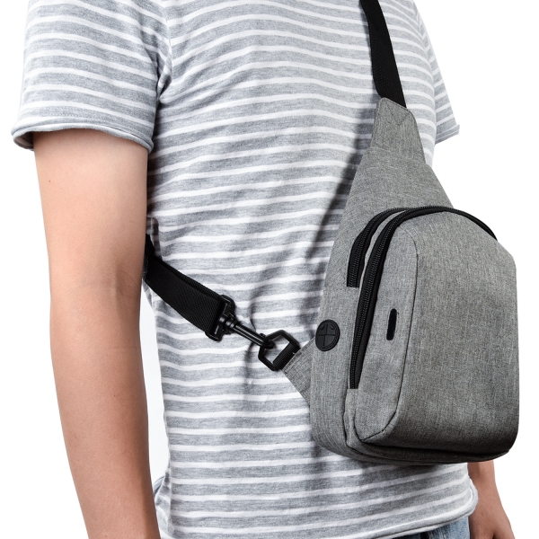 Travel men sterilizer uvc sling bag