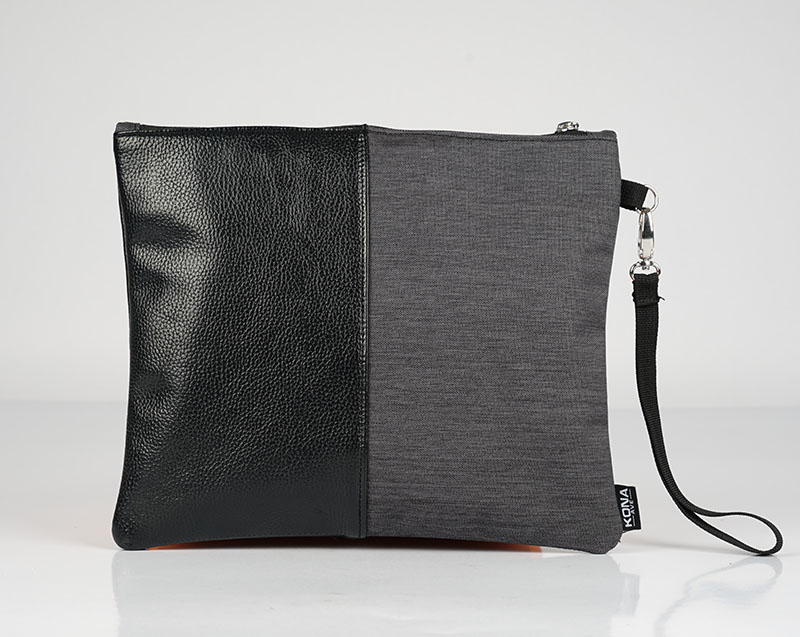 Premium leather smellproof bag custom