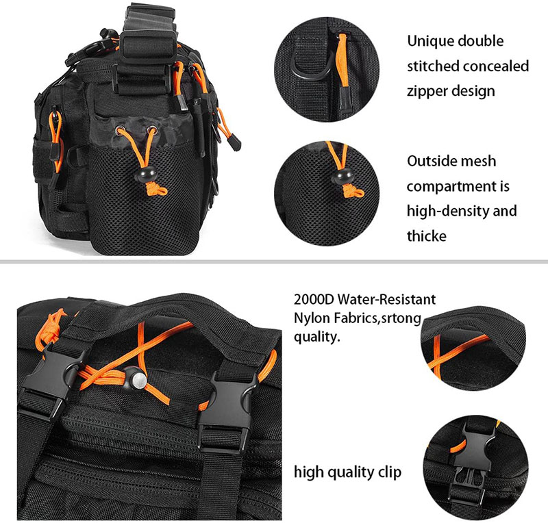 Portable water resistant fish gear carrier bag