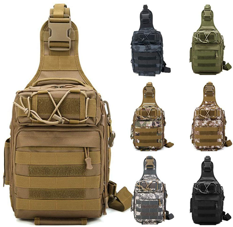 Outdoor fishing sling backpack