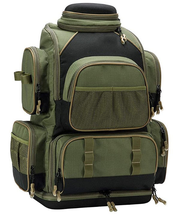 Multifunctional fishing tackle backpack