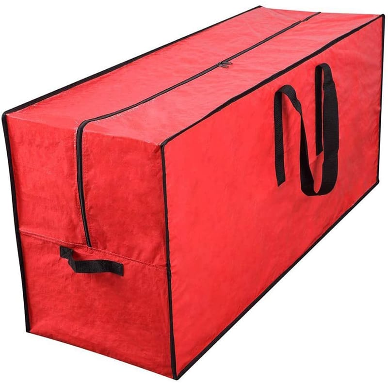 Red Xmas tree storage bag