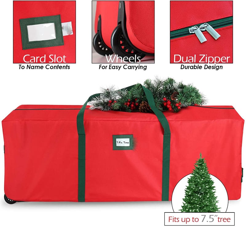 Premium wheeled Artificial Tree Storage Bag