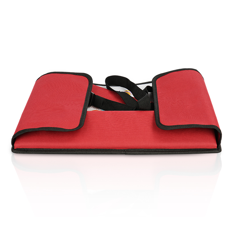 Portable red kids play tray